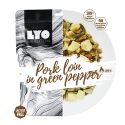 Lyofood Pork Loin In Green Pepper Sauce 500 G