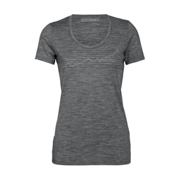 Icebreaker Wmns Tech Lite SS Scoop Global Heat Index