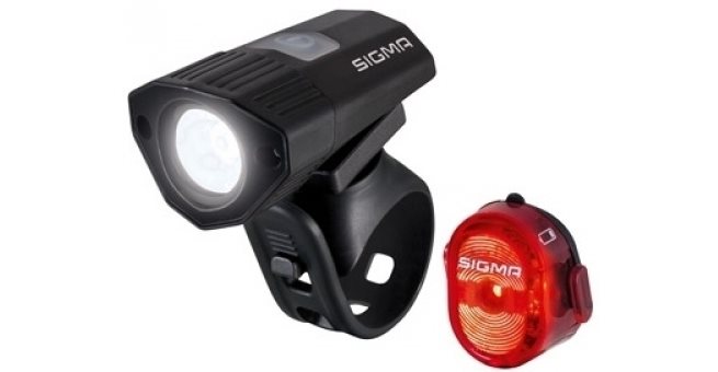 Sigma Buster 100 Hl / Nugget Ii Flash Complete Set, Cykelbelysning