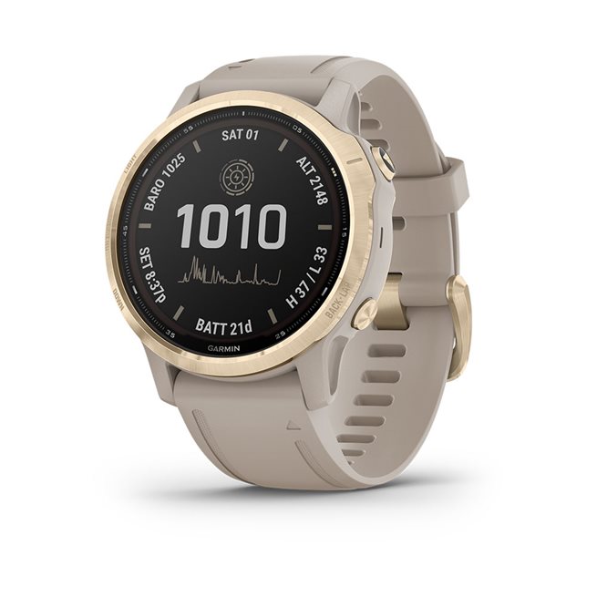 Garmin Fēnix® 6S Pro Solar, Pulsklocka