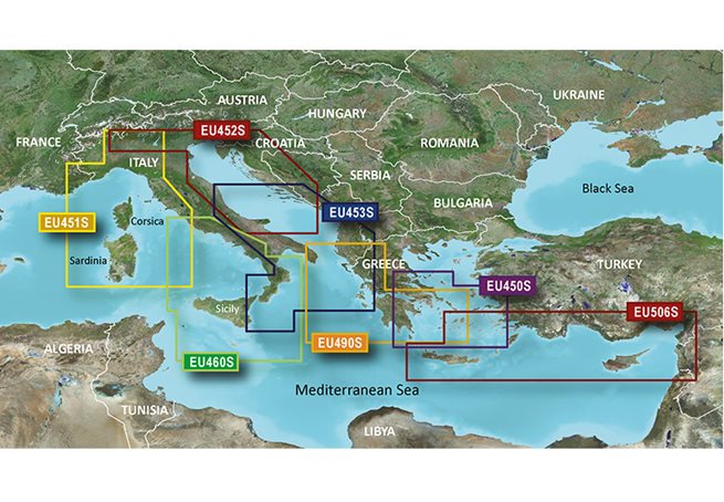 Garmin Crete-Cyprus Garmin microSD™/SD™ card: VEU506S
