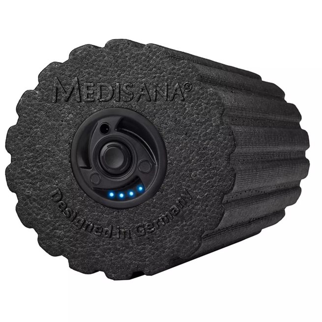 vidaXL Vibrerande massagerulle PowerRoll PRO 15x31 cm svart