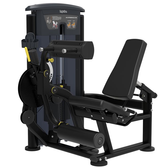 Impulse Leg Ext/Leg Curl It9528, Styrkemaskin Ben