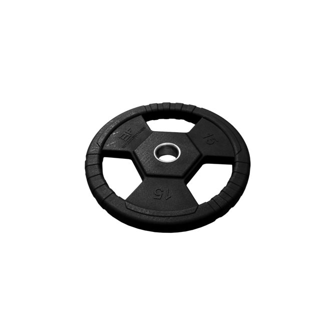 Bauer Fitness Premium Encased Plates With Hand Grips
