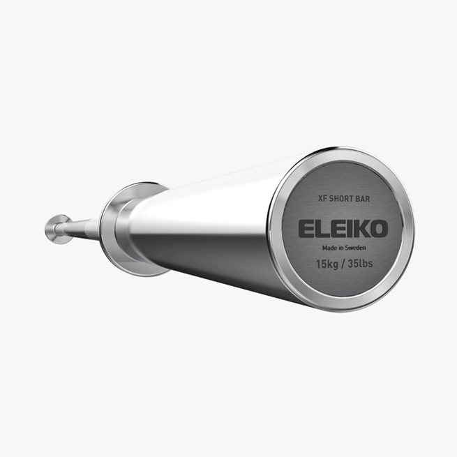 Eleiko XF Short Bar - 15 kg, Skivstång