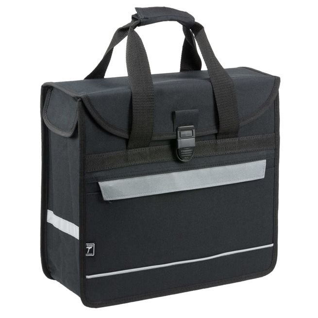 vidaXL Cykelväska 15,5 L svart