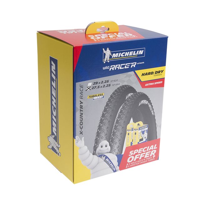 Michelin Wild Race'R Kit 27,5 Folding Tire 27,5 X 2,25, Cykeldäck