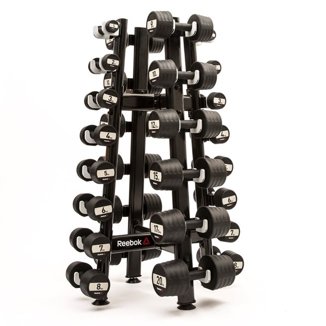 Reebok Delta Dumbbell Rack, Ställning hantlar