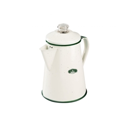 GSI Deluxe Enamelware 8 Cup Perc Cream