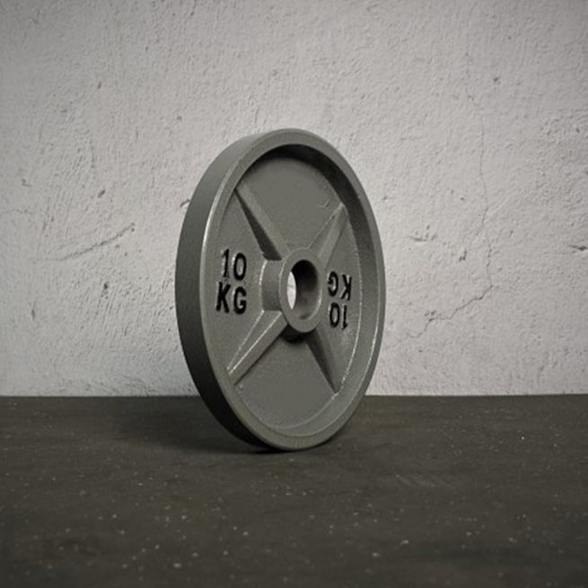 Master Fitness Master Inronplate Machined, Viktskiva järn