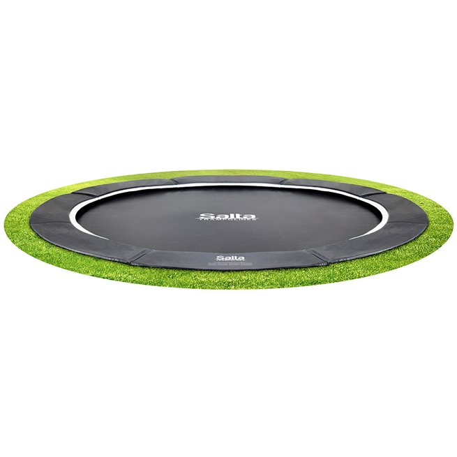 Salta Trampolines Royal Baseground Sport Ø396 cm, Svart, Studsmatta