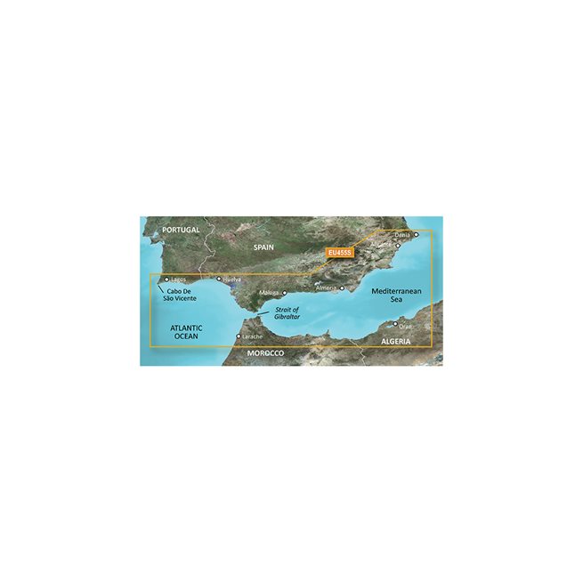 Garmin Alicante to Cabo de Sao Vi Garmin microSD™/SD™ card: VEU455S