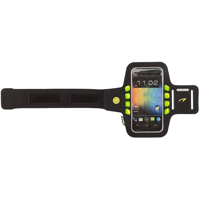 vidaXL Smartphone sportarmband svart