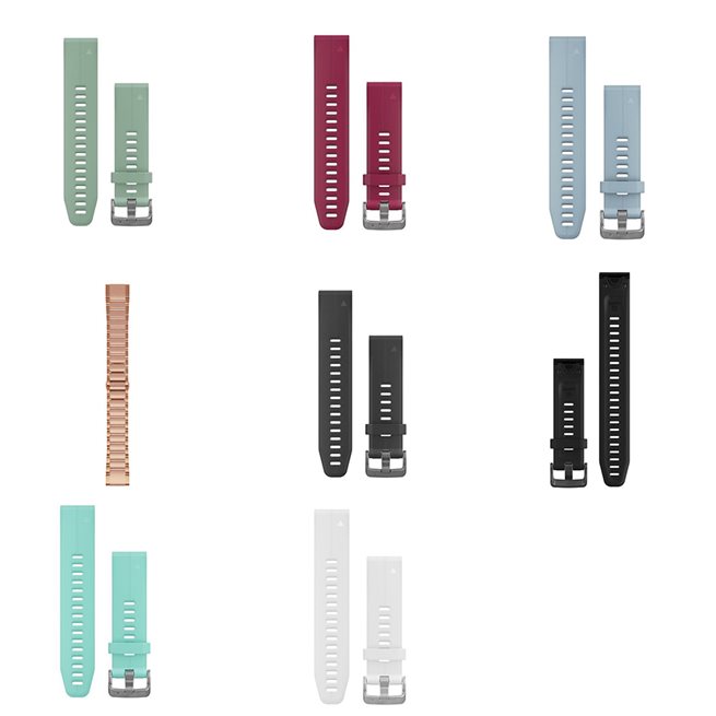 Garmin Quickfit® 20-Klockarmband, Tillbehör Pulsklockor