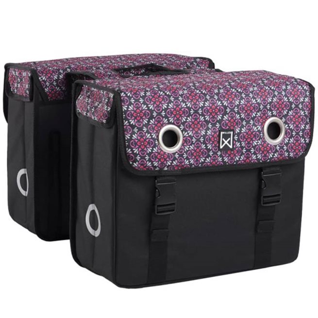 vidaXL Cykelväskor Enchanting 45 L svart