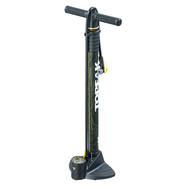 Topeak Joeblow Fat, Golvpump, Svart, Cykelpump