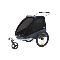 Thule Coaster XT Bike Trailer+stroll Black