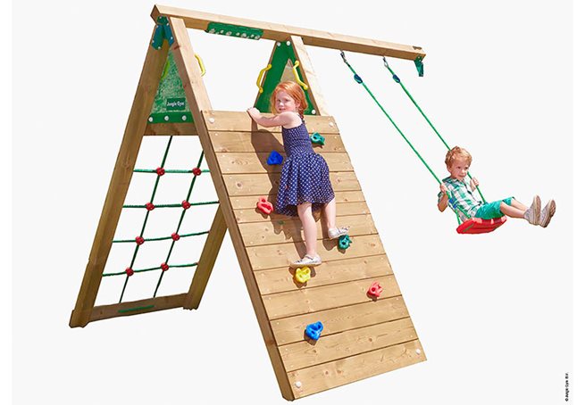 Jungle Gym Climb Modul X'tra komplett, Klätterställning