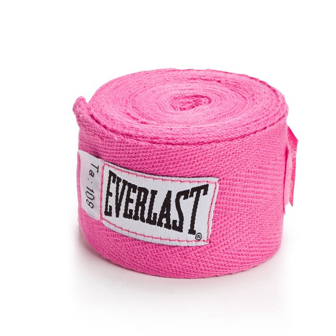 Everlast Cotton Handwraps Pink, Linda