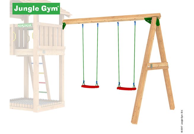 Jungle Gym Swing Modul X'tra komplett, Klätterställning