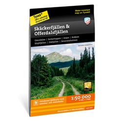 Calazo Skäckerfjällen & Offerdalsfjällen 1:50.000