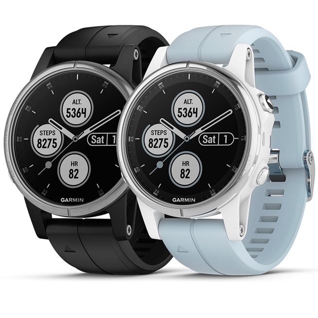 Garmin Fenix® 5S Plus, Pulsklocka