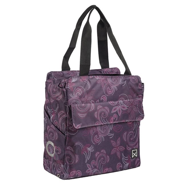 vidaXL Cykelväska Paisley 17 L lila