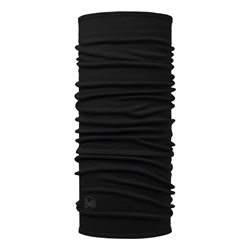 Buff Midweight Merino Wool Solid Black