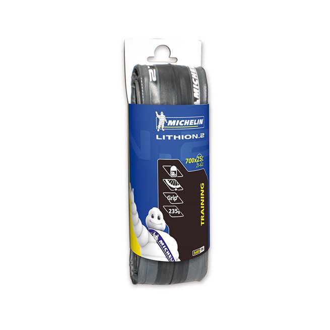Michelin Lithion 2 Folding Tire 700 X 25C, Cykeldäck