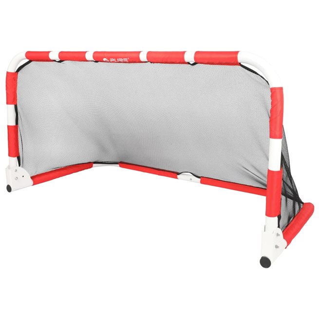 vidaXL Hopfällbart fotbollsmål 120x60x60 cm