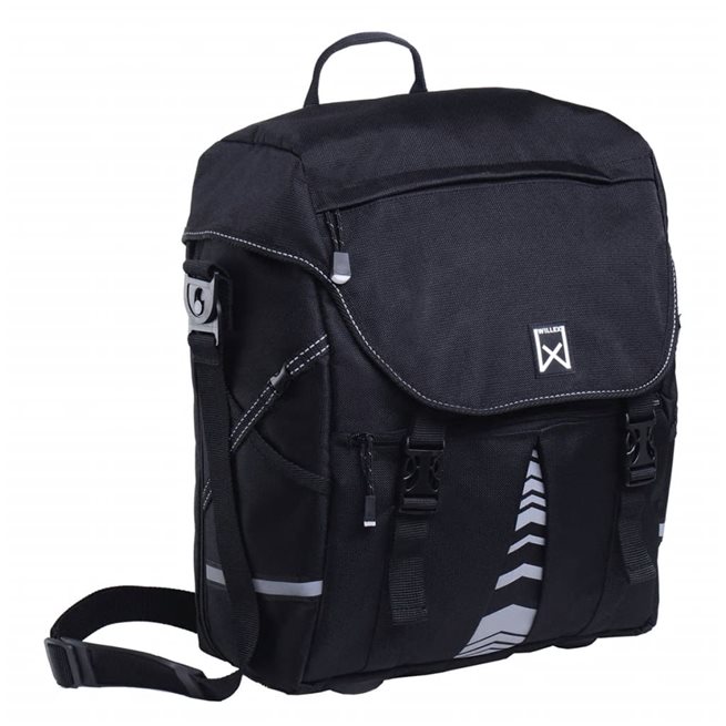vidaXL Cykelväska XL 1200 25 L svart