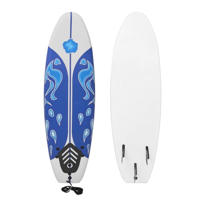 vidaXL Surfbräda 170 cm blå