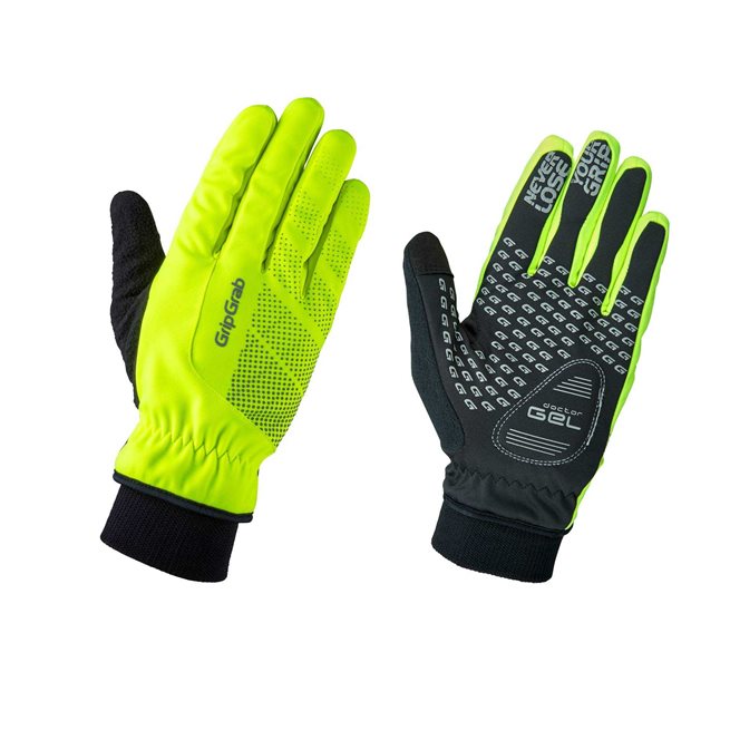 GripGrab Ride Hi-Vis Windproof Winter Glove, Cykelhandskar vinter