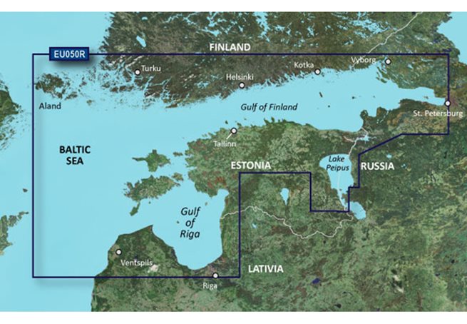 Garmin Gulfs of Finland & Riga Garmin microSD™/SD™ card: HXEU050R