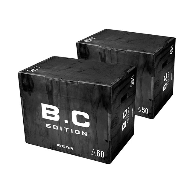Master Fitness Plyo svart 40-50-60, Plyo box