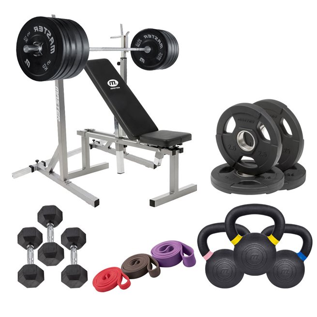 Master Fitness Home Kit Basic, Styrkepaket