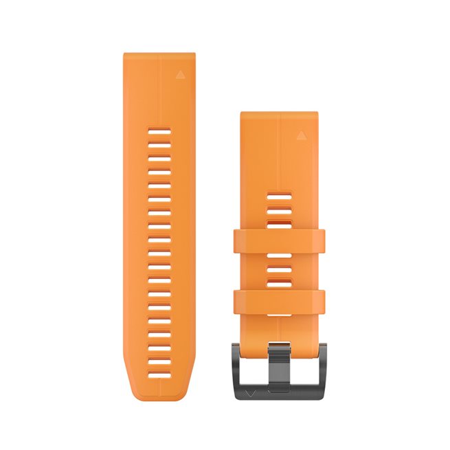 Garmin Quickfit™ 22-Klockarmband, Svart Silikon, Tillbehör Pulsklockor
