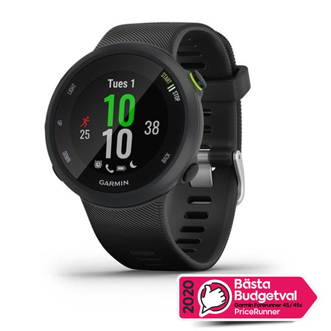 Garmin Forerunner 45S Black, Pulsklocka