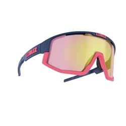 Bliz Fusion Matt Dark Blue / Peach