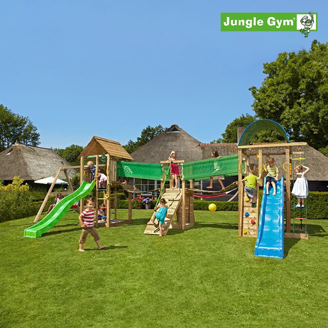 Jungle Gym Lekuniversum 3 komplett, Klätterställning