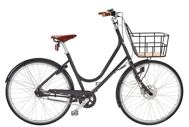 Skeppshult Min 7-Växlad Med Korg, Standardcykel