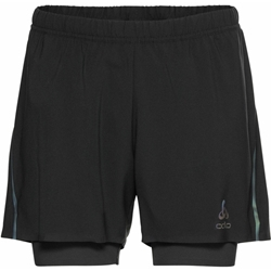 Odlo 2-In-1 Shorts Zeroweight 5 Inch Blackpack Men