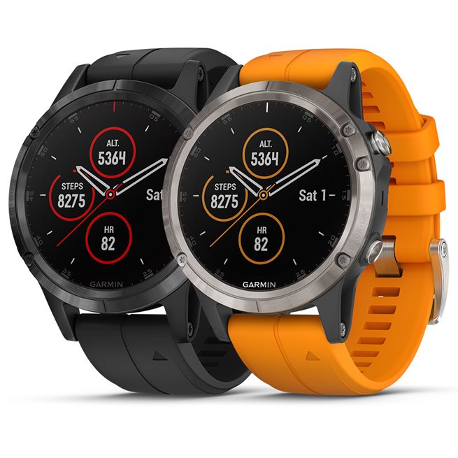 Garmin Fenix® 5 Plus Sapphire, Pulsklocka