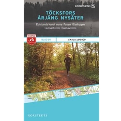 Norstedts Blad 16 Töcksfors-Årjäng-Nysäter 1:50 000