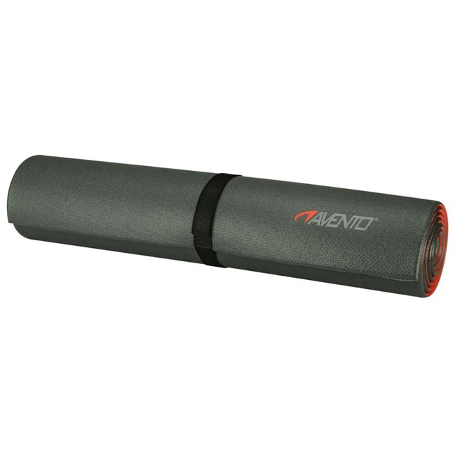 vidaXL Fitness-/pilatesmatta antracit/neonrosa