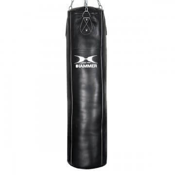 HAMMER BOXING Boxsäck Premium bovintläder Professional