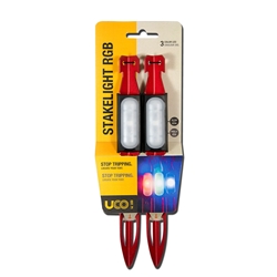 Uco Tältpinne Med Lyse, Stakelight 2-Pack (rgb)