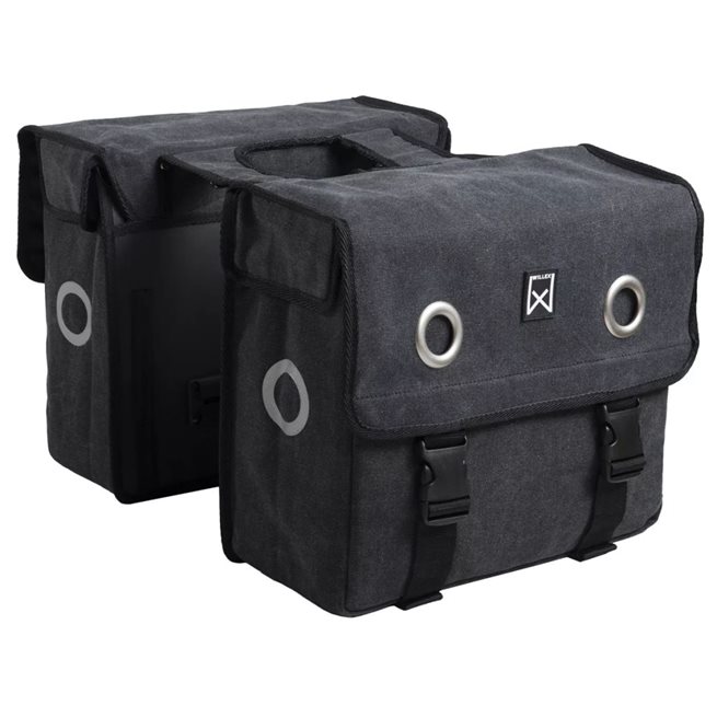 vidaXL Cykelväskor 40 L svart