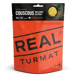 Real Turmat Couscous with Lentils and Spinach
